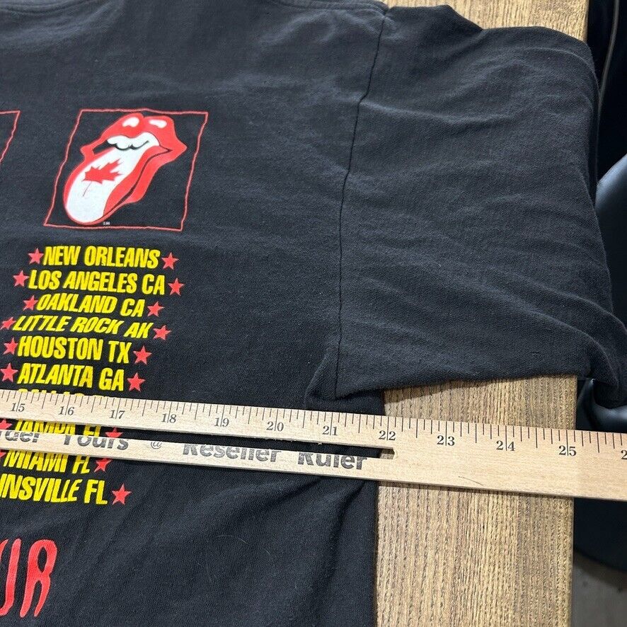 VINTAGE 94-95 | Rolling Stones North American Tour Band T-Shirt sz XL