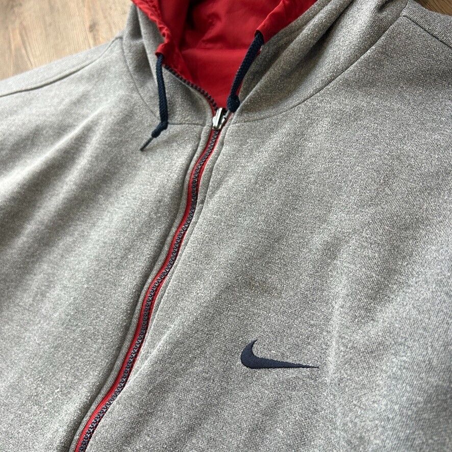 VINTAGE 90s | Nike Reversible Hooded Jacket sz XXL