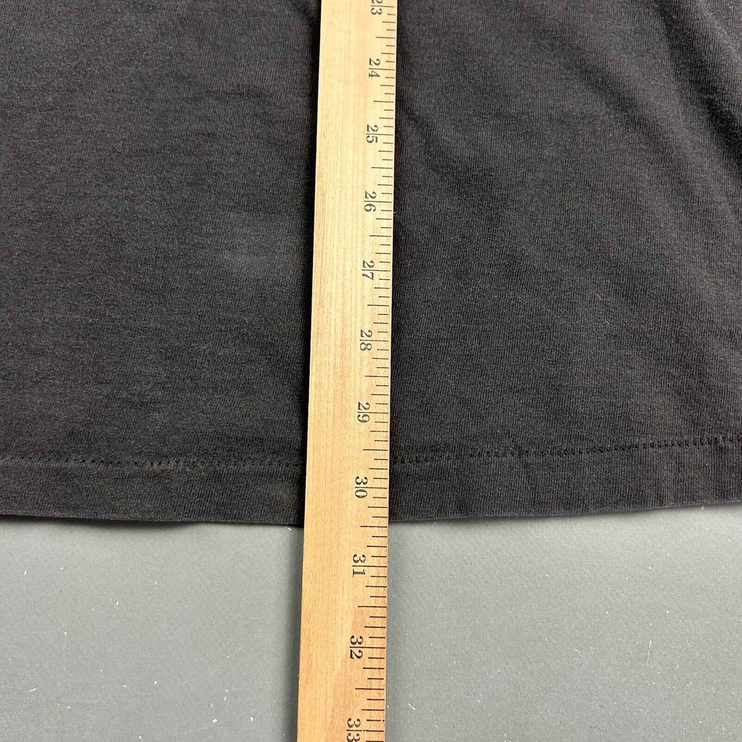 VINTAGE 90s Mickey Mouse Cartoon Black Faded T-Shirt sz XL Adult