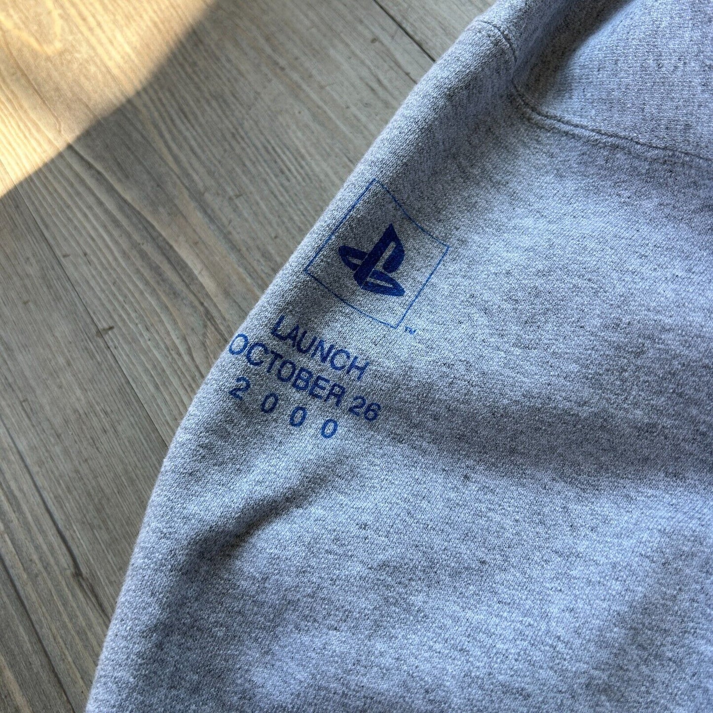 VINTAGE 2000 | PS2 Playstation Launch Heavyweight Crew Sweater sz XL