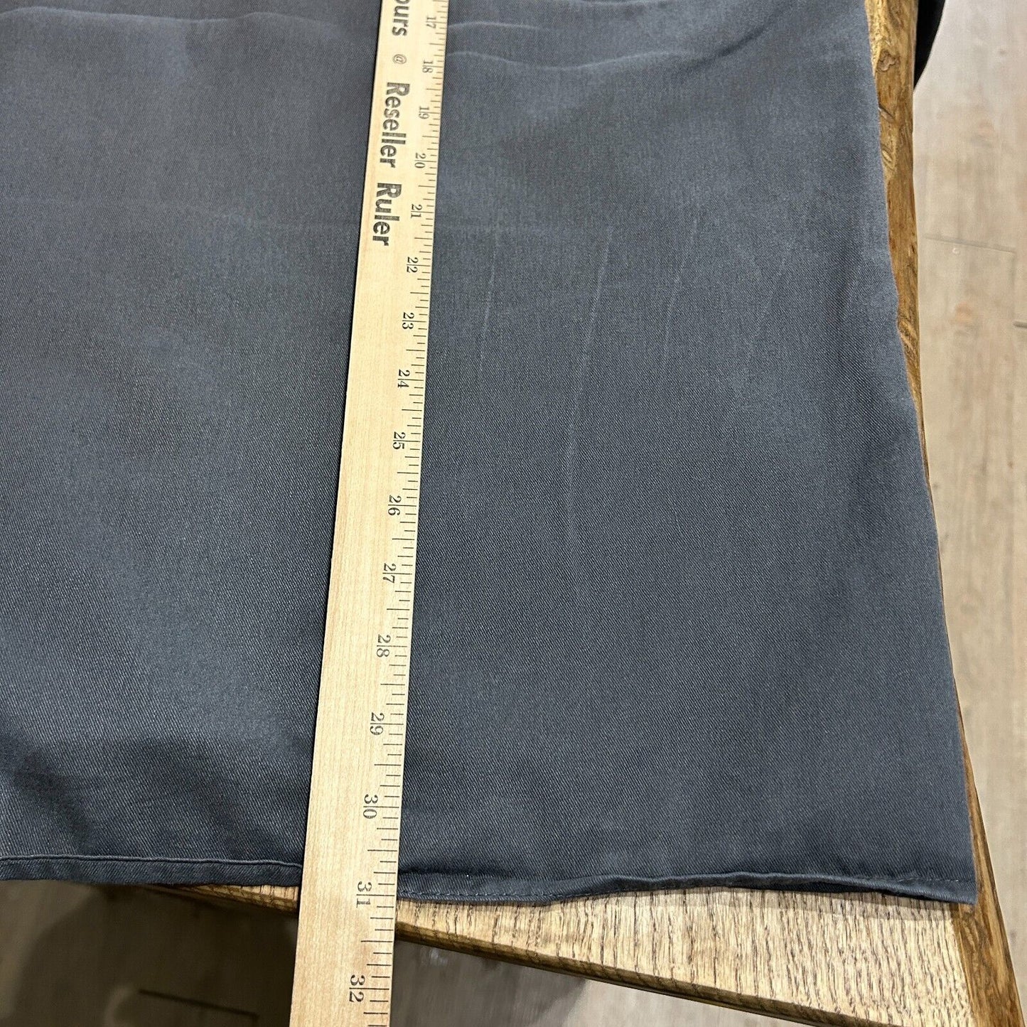 VINTAGE | Dickies Grey Button Down Work Shirt sz L