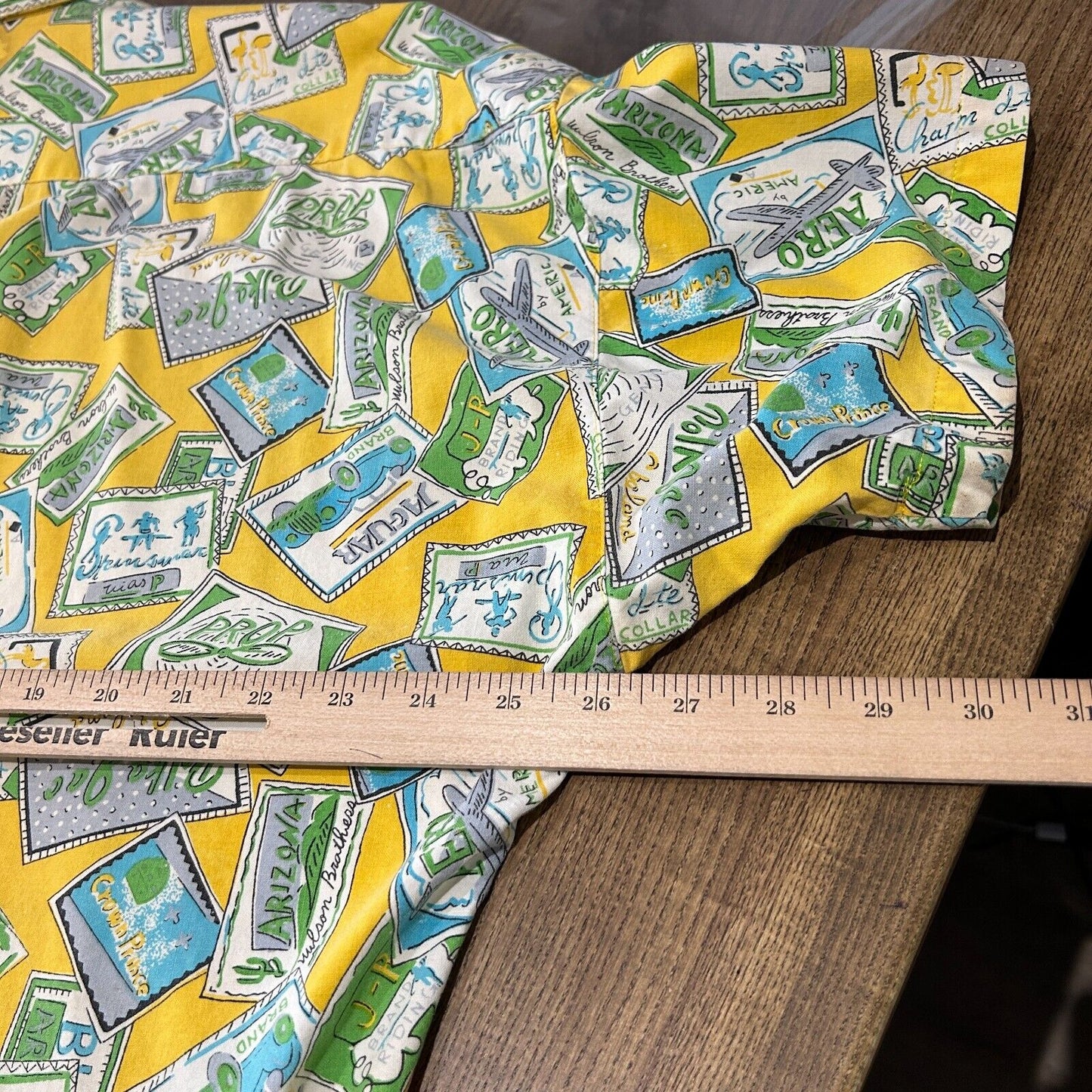 VINTAGE 90s | Dont Stop Short Sleeve Button Down Shirt sz M