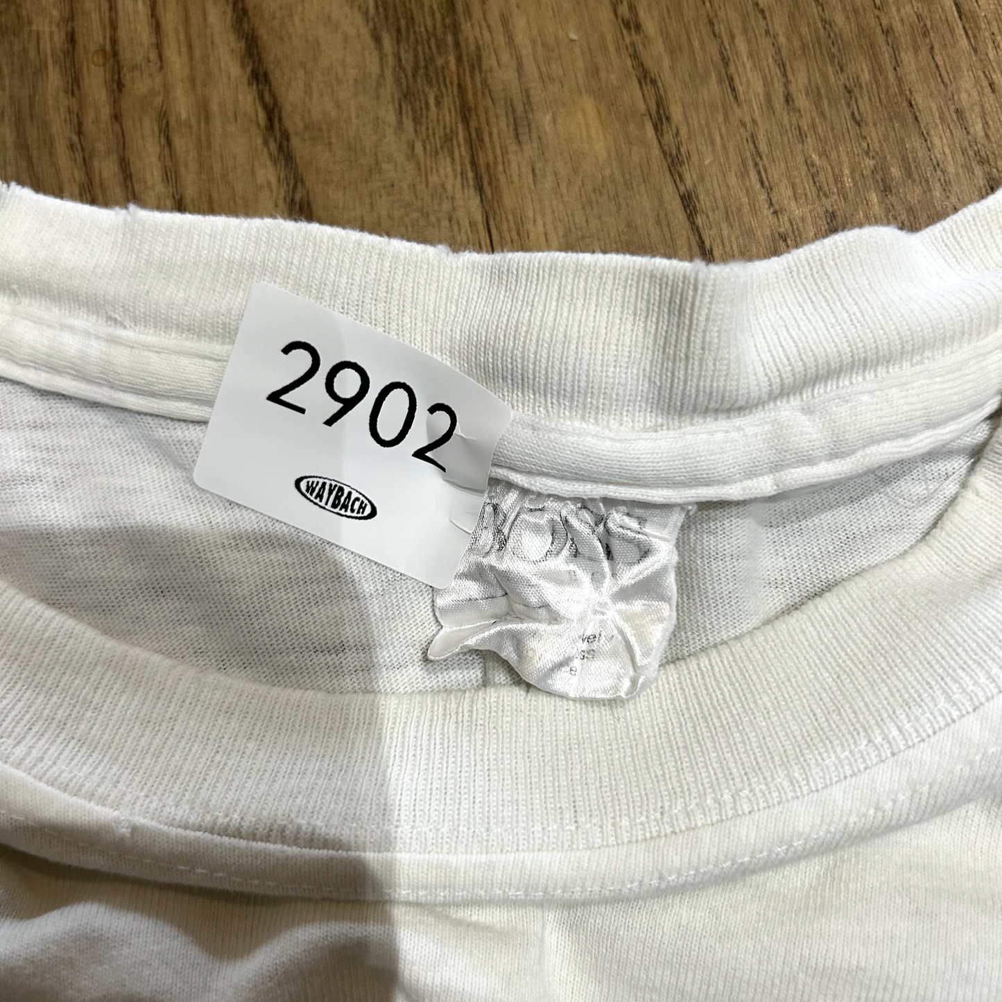 VINTAGE 1990s | Boss Hugo Boss Graphic T Shirt Sz Adult XL Single Stitch White