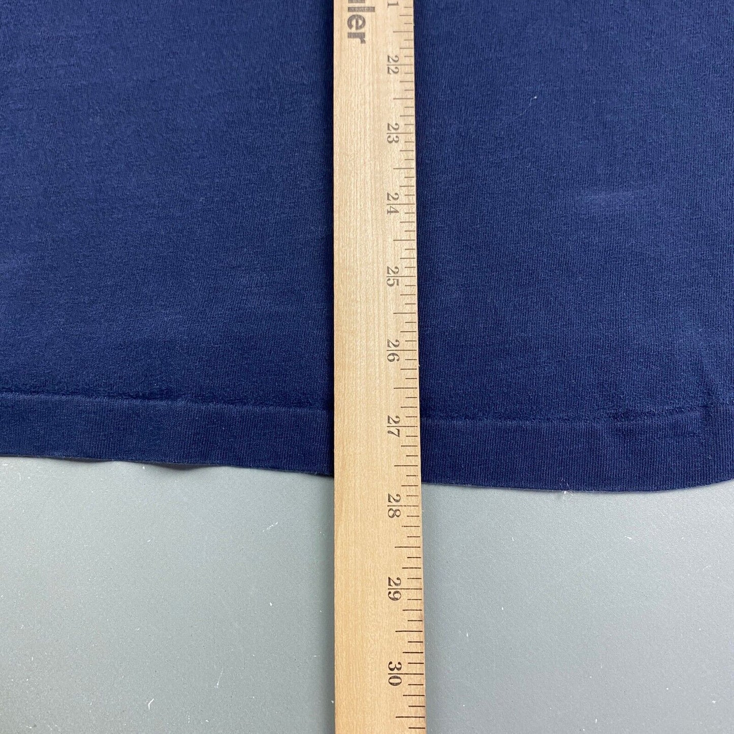 VINTAGE 90s York University Navy Crest T-Shirt sz Small Adult