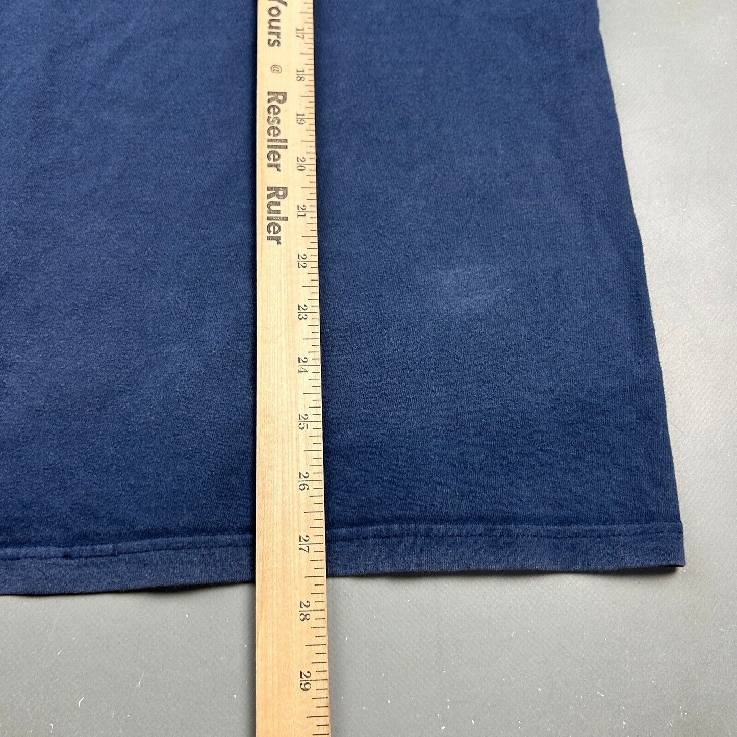 VINTAGE | HARLEY DAVIDSON Motor Cycles Tomahawk Biker Navy T-Shirt sz L Adult