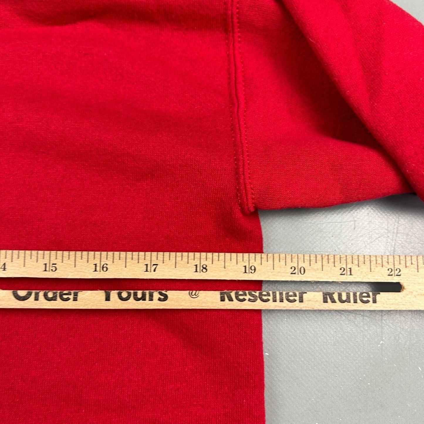 VINTAGE 90s Vance AFB Airforce Red Zip Up Hoodie Sweater sz Small Mens