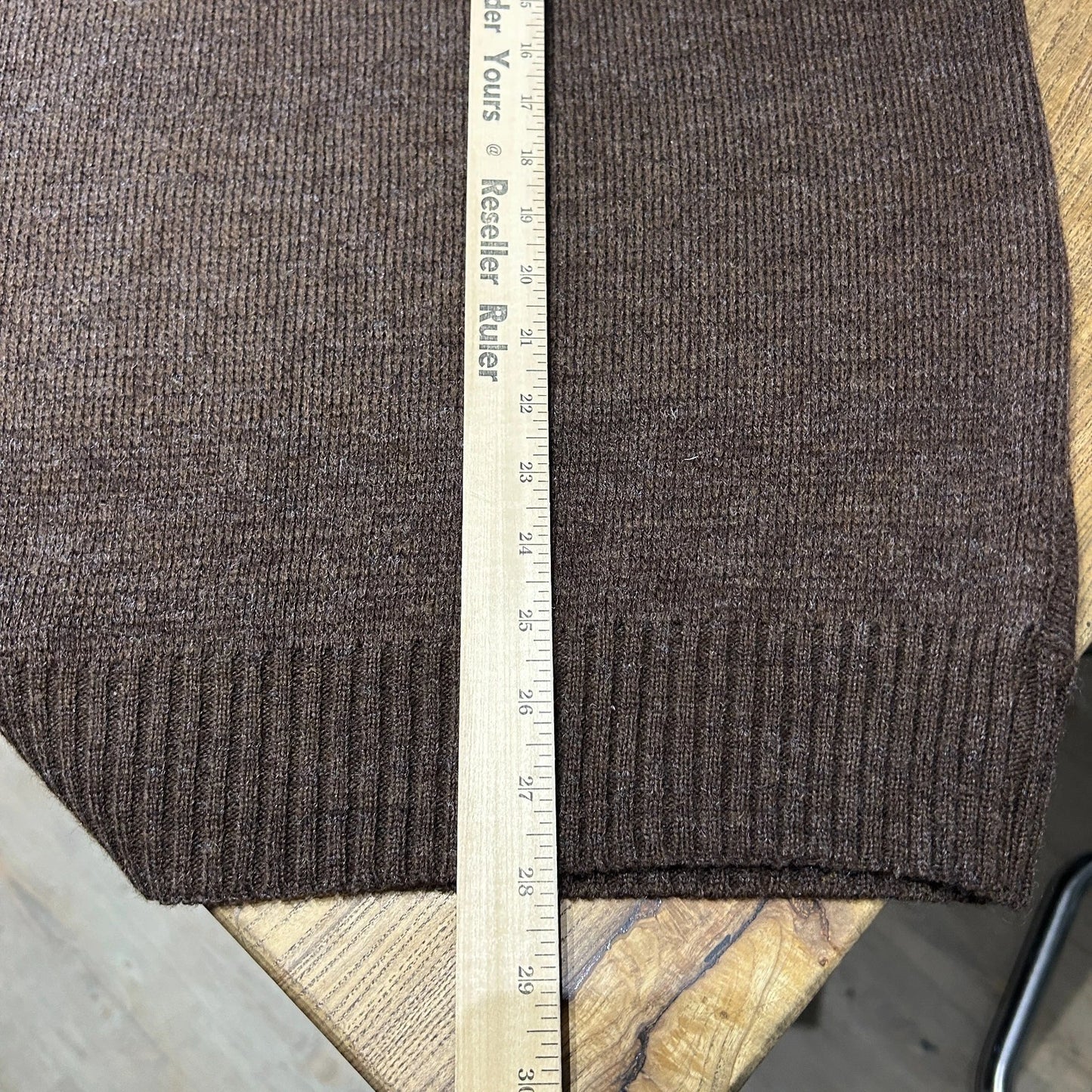 VINTAGE 90s | Marquis Vertical Striped Earthtone Knit Sweater sz L