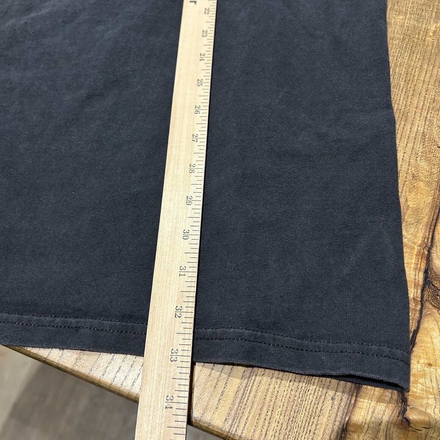 VINTAGE 90s | BOSS Faded Black T-Shirt sz XL