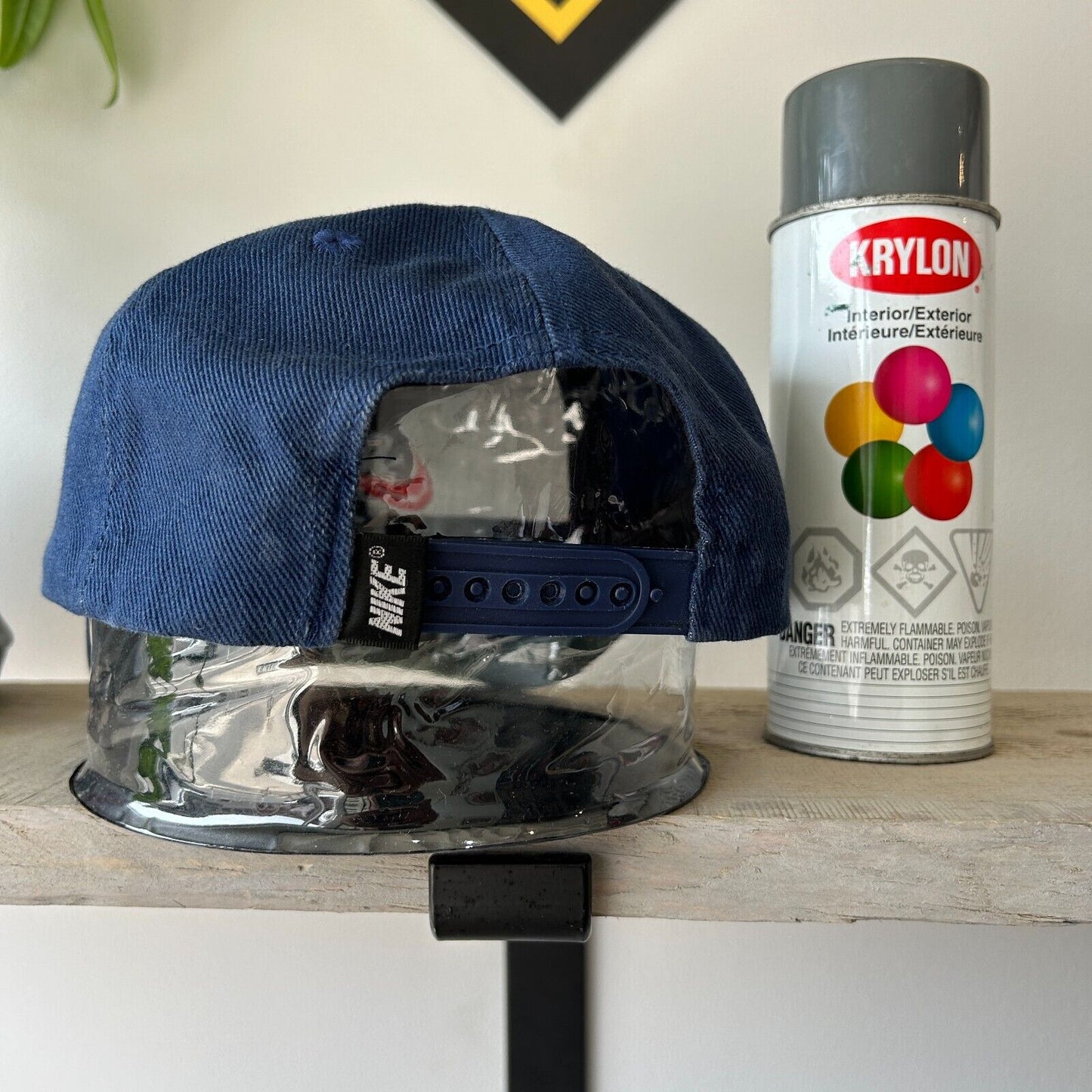 VINTAGE | Nike Big Swoosh Baseball Cap HAT sz OS