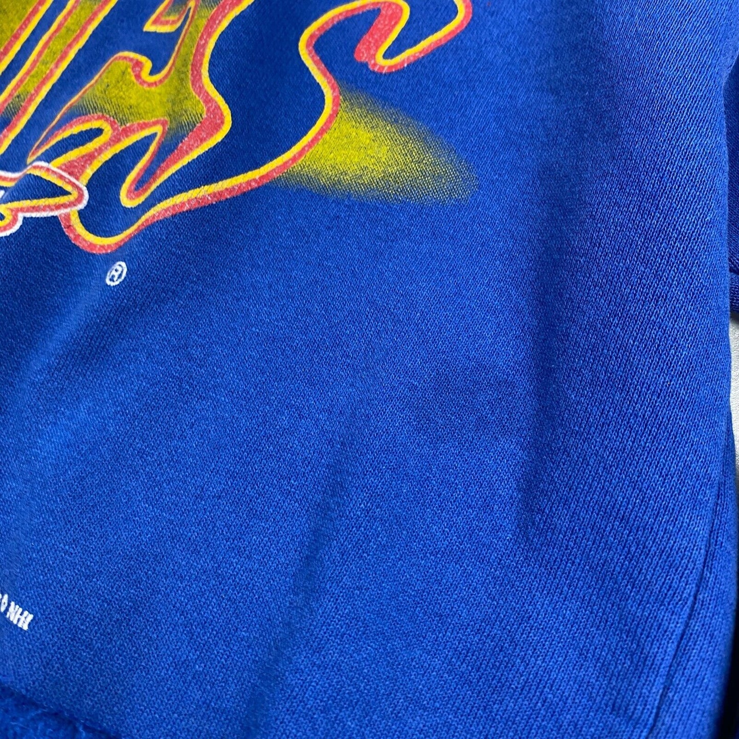 VINTAGE 90s NHL St. Louis Blues Cropped Hockey Sweater sz Medium Adult
