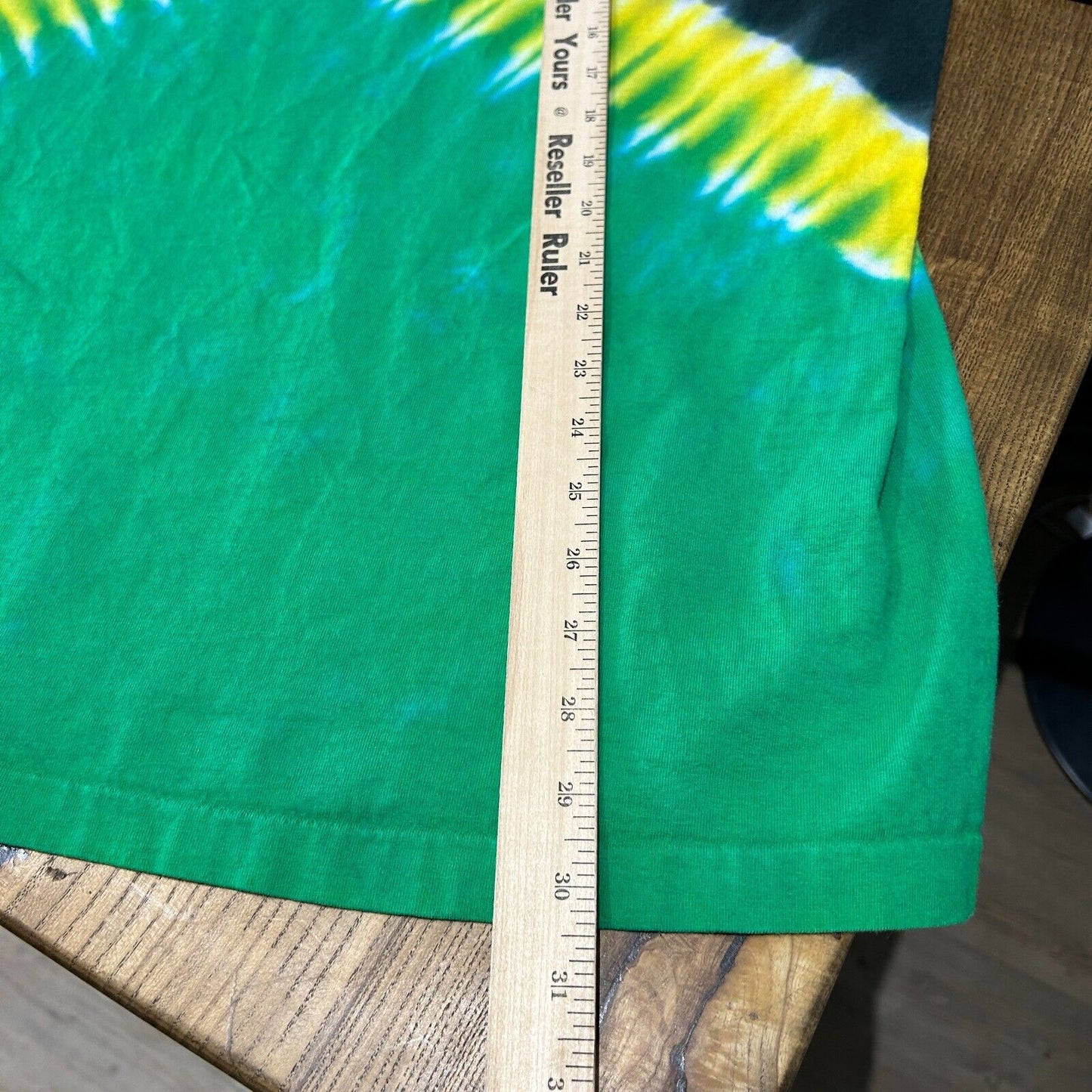 VINTAGE 90s | Jamaica Tye Dye Liquid Blue T-Shirt sz XL