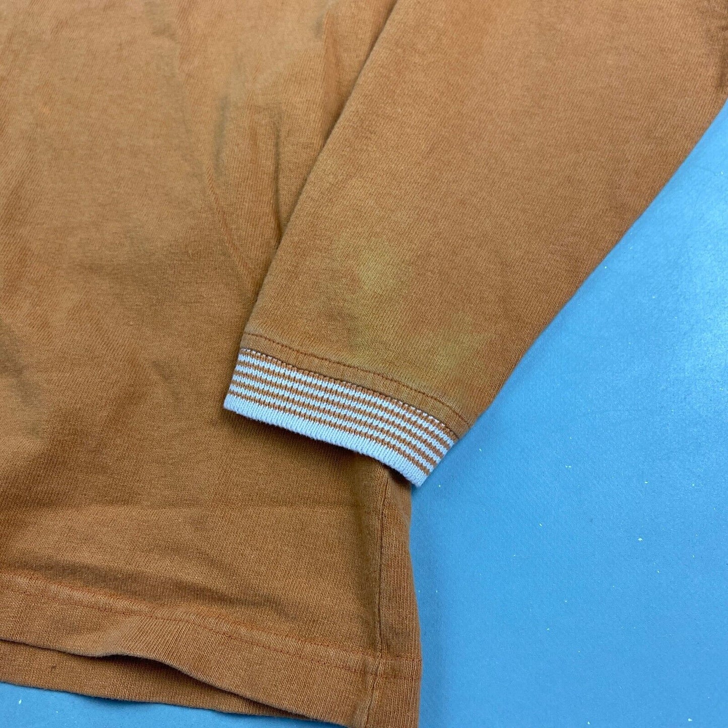 VINTAGE 90s Calvin Klein Jeans Ringer Long Sleeve T-Shirt sz M-L Adult