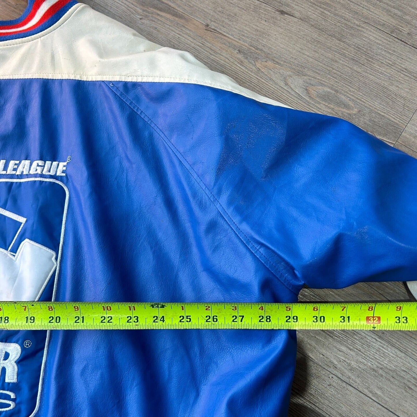 VINTAGE | Indie Racing League Series Bomber Jacket sz 3XL Adult