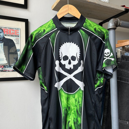 VINTAGE | Primal Skulls Cycling Bike Jersey sz L