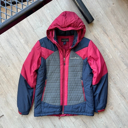 VINTAGE | MontBell Color Block Padded Technical Down Jacket sz 100 S/M