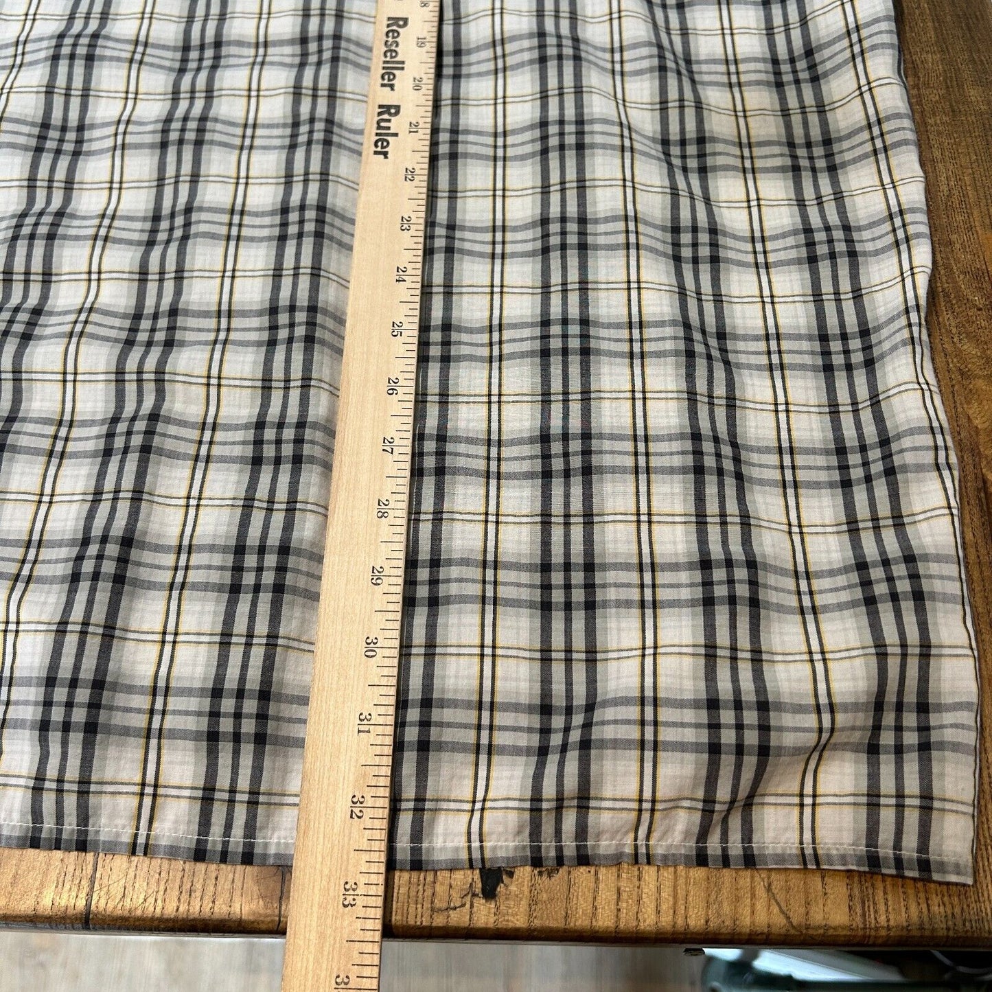 VINTAGE | Ecko Plaid Short Sleeve Button Down Shirt sz XL