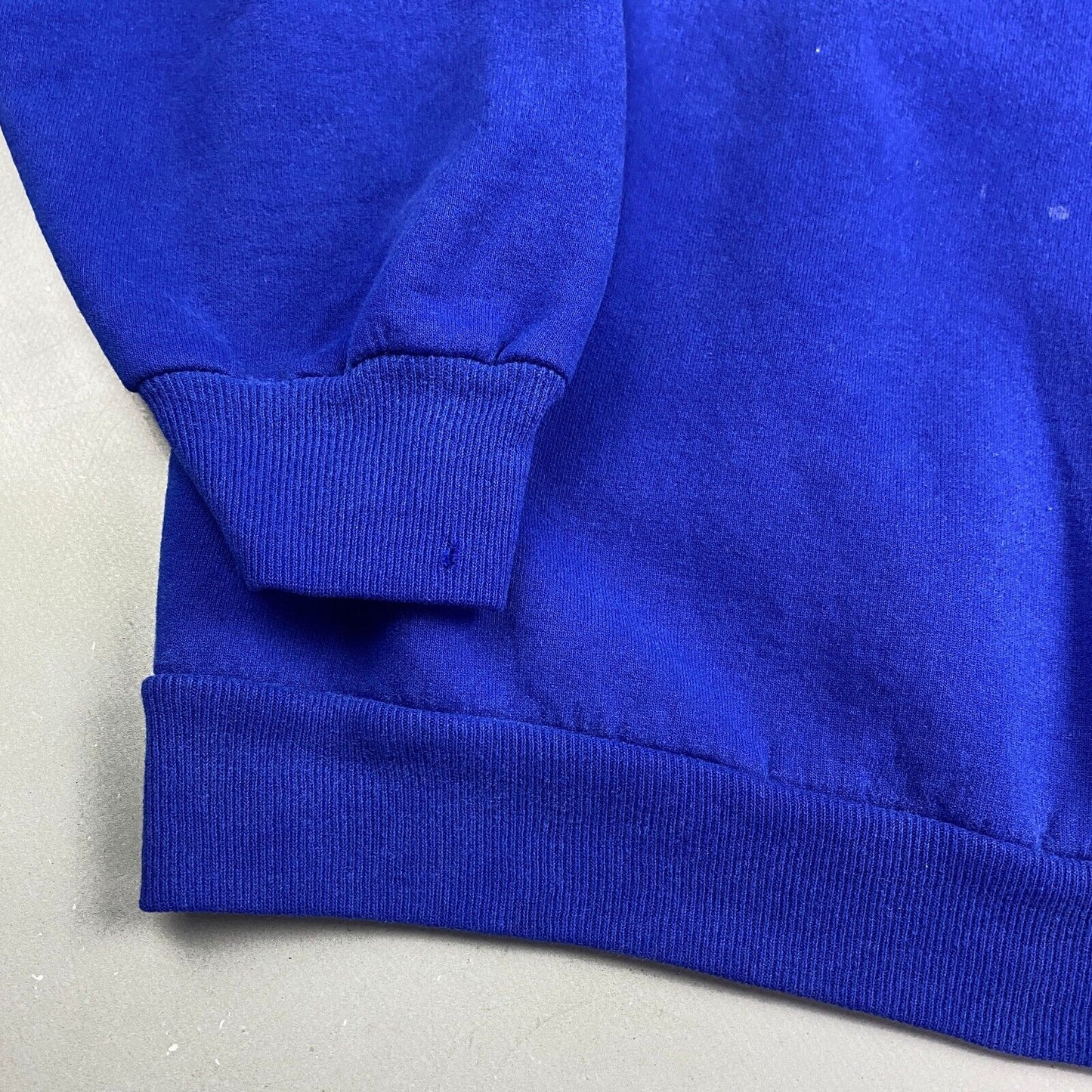 VINTAGE Blank Blue Jerzees Crewneck Sweater sz XL Men Adult