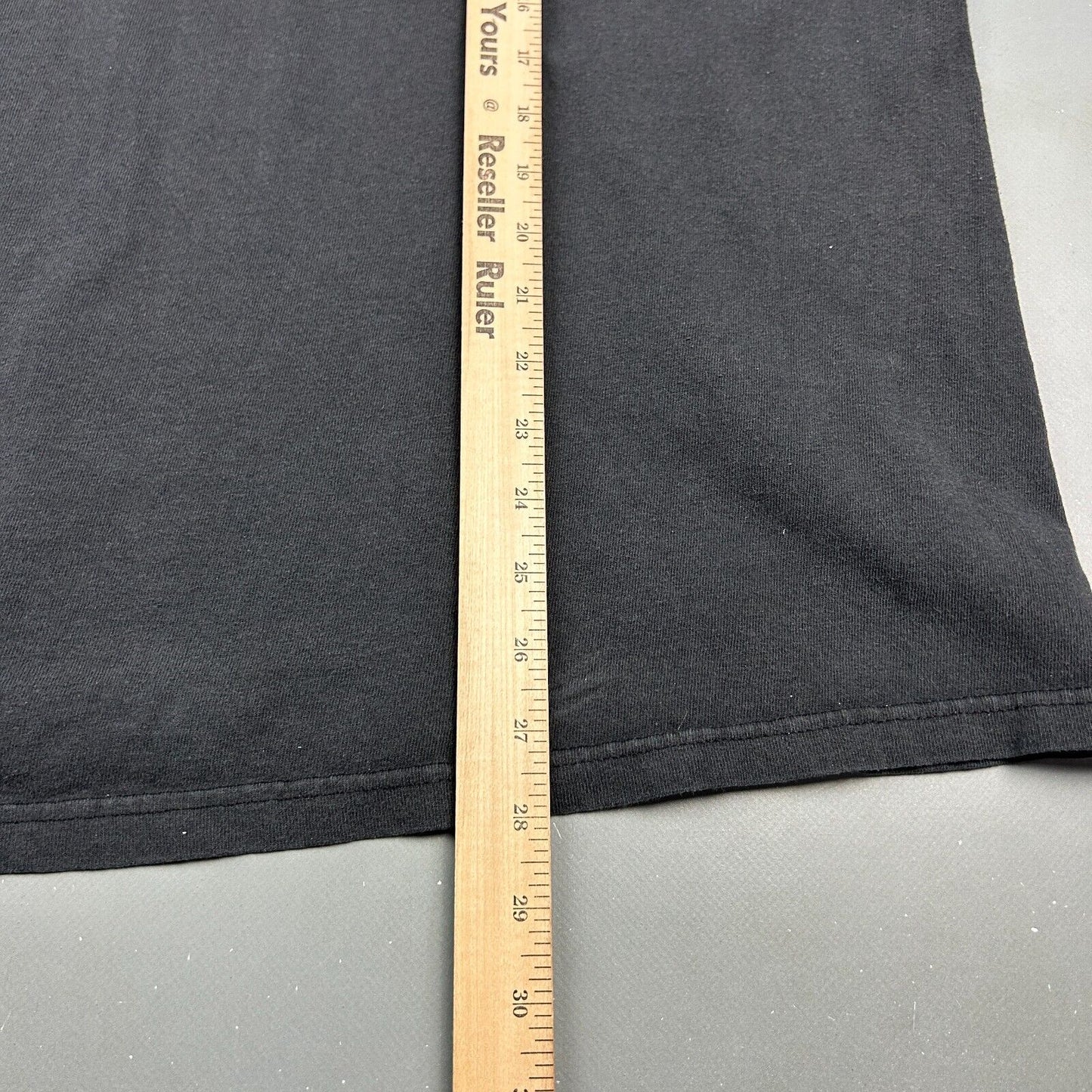 VINTAGE | Faded Wolves Pancake Bay ON Black Nature T-Shirt sz L-XL Adult