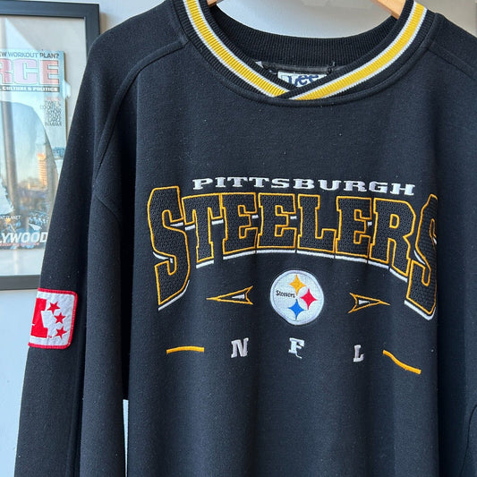 VINTAGE 90s | Pittsburgh Steelers Lee Sport Crew Sweater sz XL