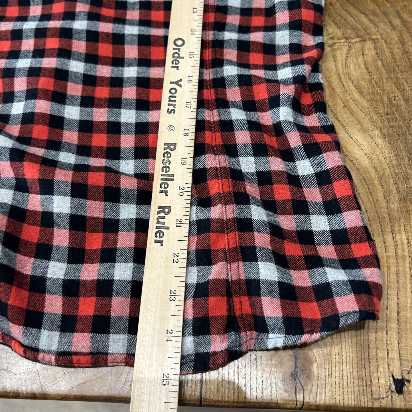 VINTAGE | Harley Davidson Chain-Stitched Plaid Button Down Shirt sz S/M