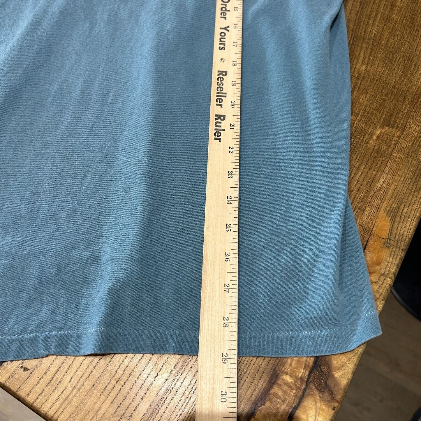 VINTAGE 90s | Nashville Boot Clay Blue Pocket T-Shirt sz M-L