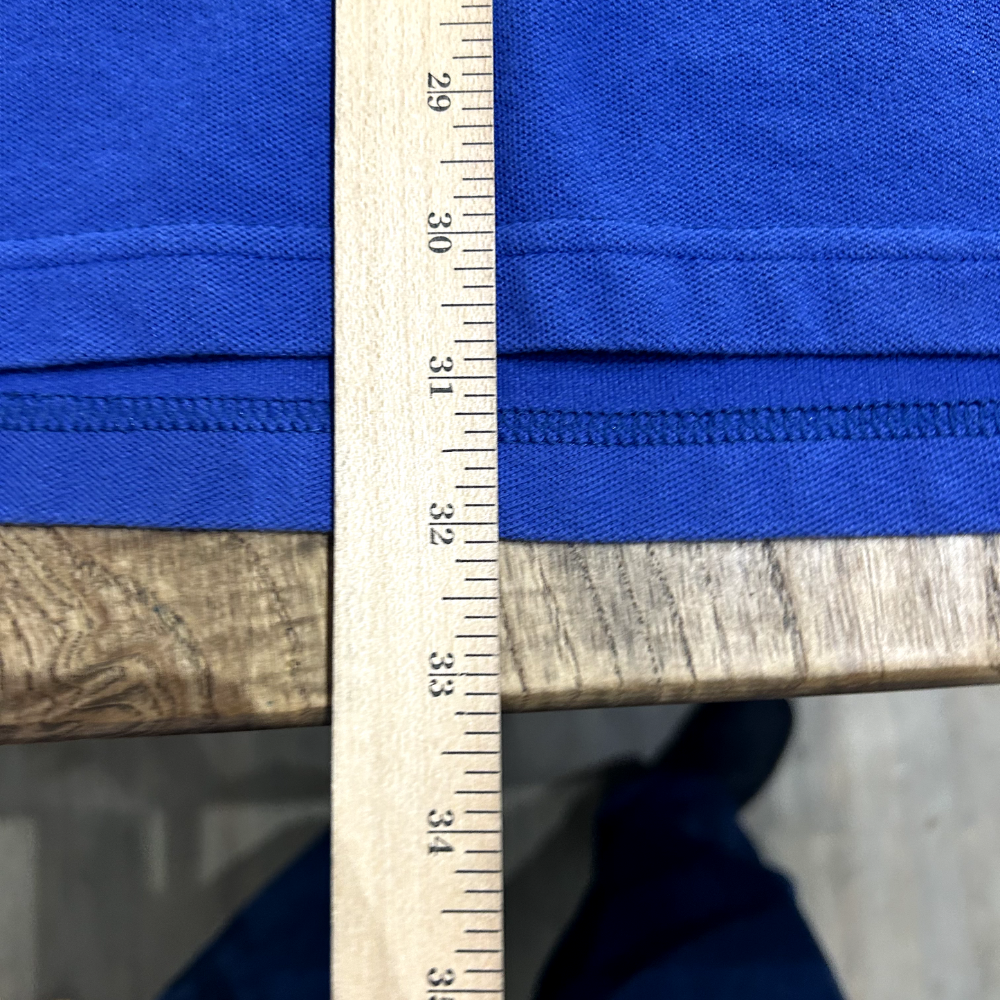 VINTAGE 1990s Cottontex Blaknk Blue & Yellow Polo Shirt sz XXL Adult