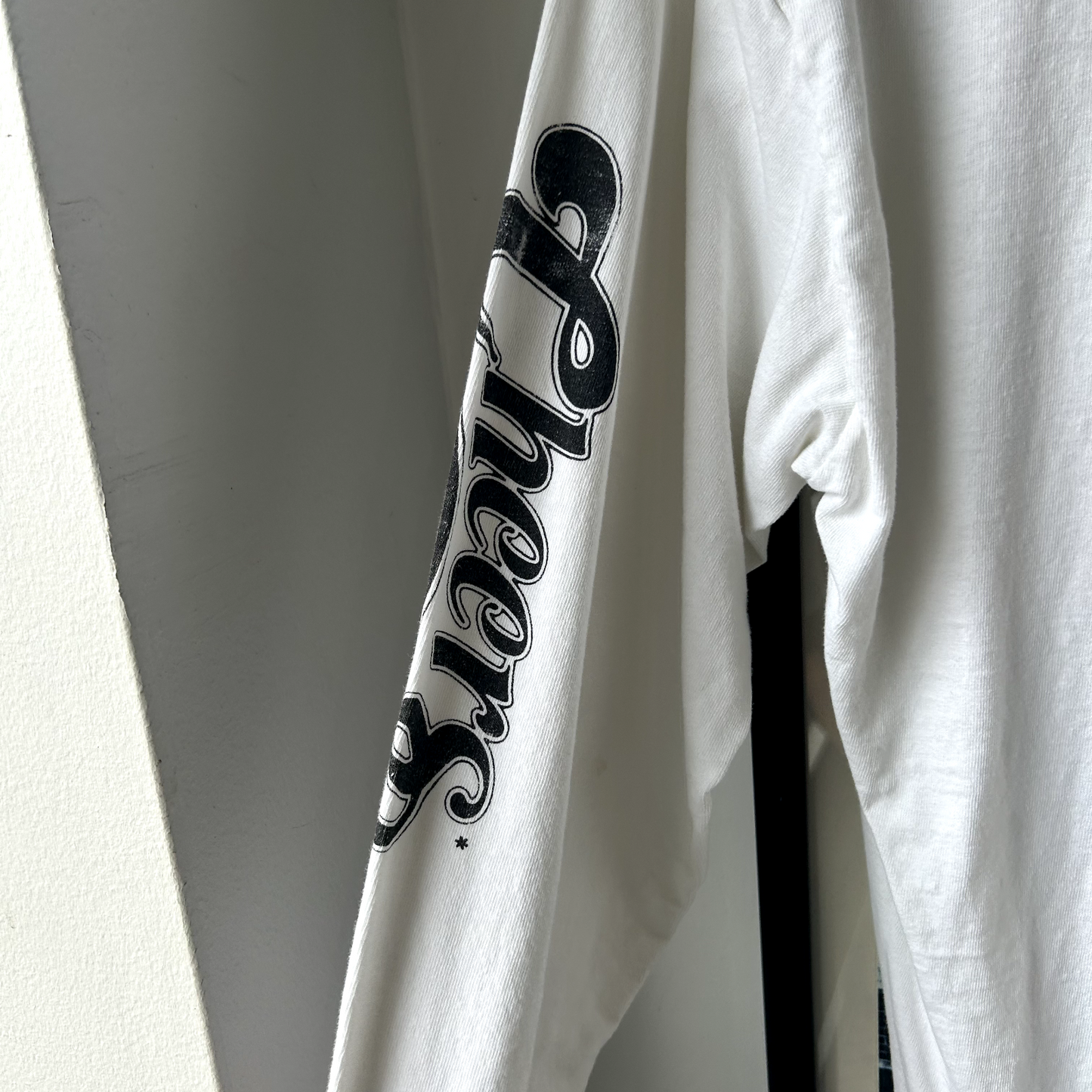 VINTAGE 1987 | Cheers Boston White Long Sleeve T-Shirt sz M Adult Made in USA