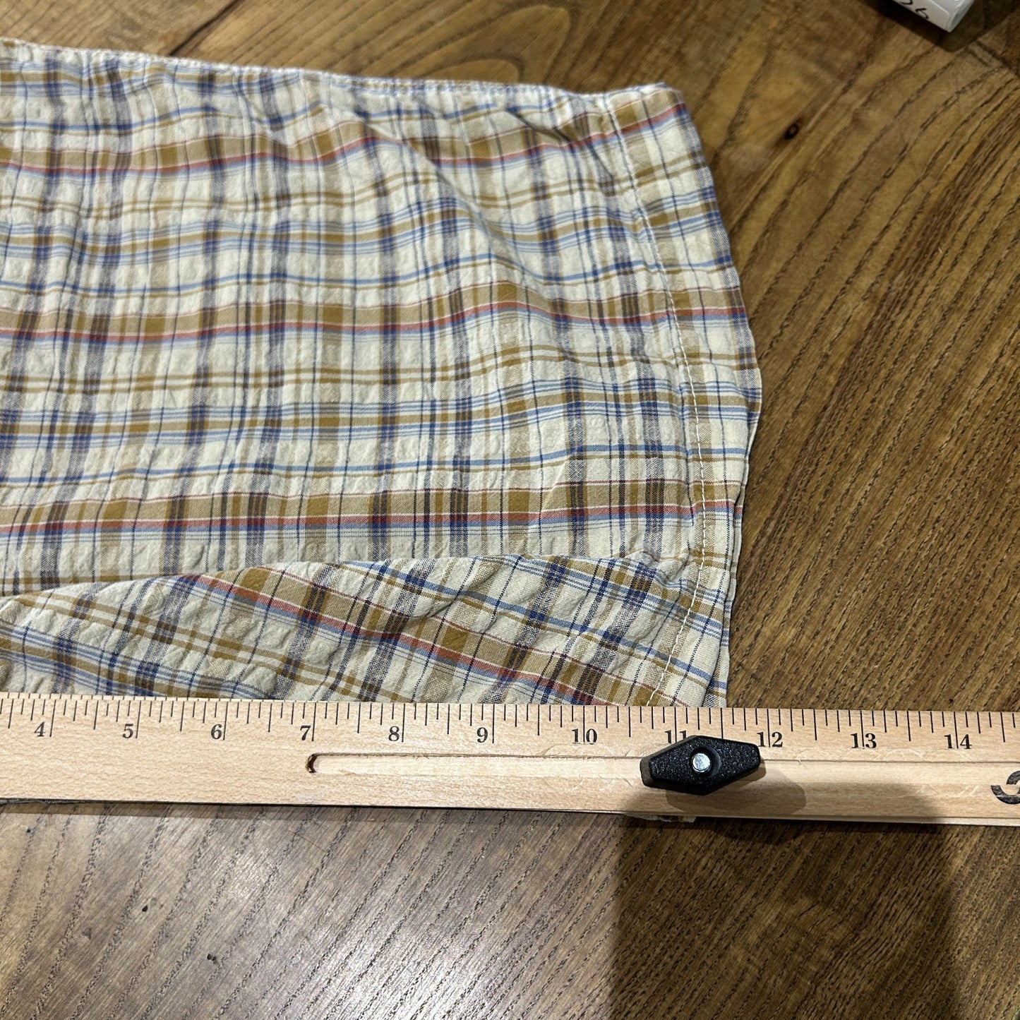 VINTAGE | Gramicci Seer Sucker Plaid Shorts sz M W30/31