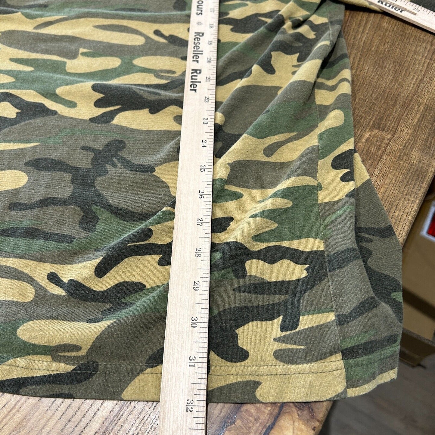 VINTAGE | TOP GUN Camo Movie T-Shirt sz 3XL Adult