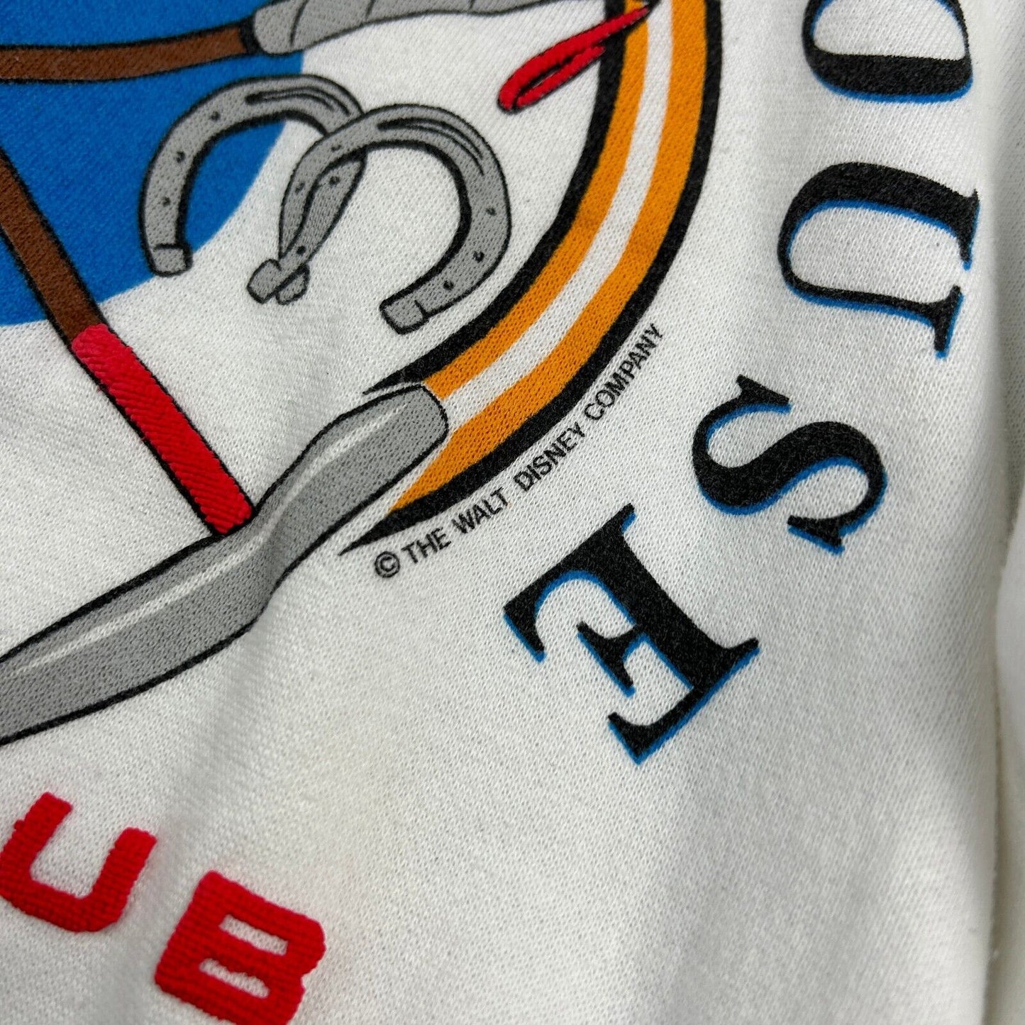 VINTAGE 90s | Mickey Mouse Polo Club Walt Disney Crewneck Sweater sz M Adult