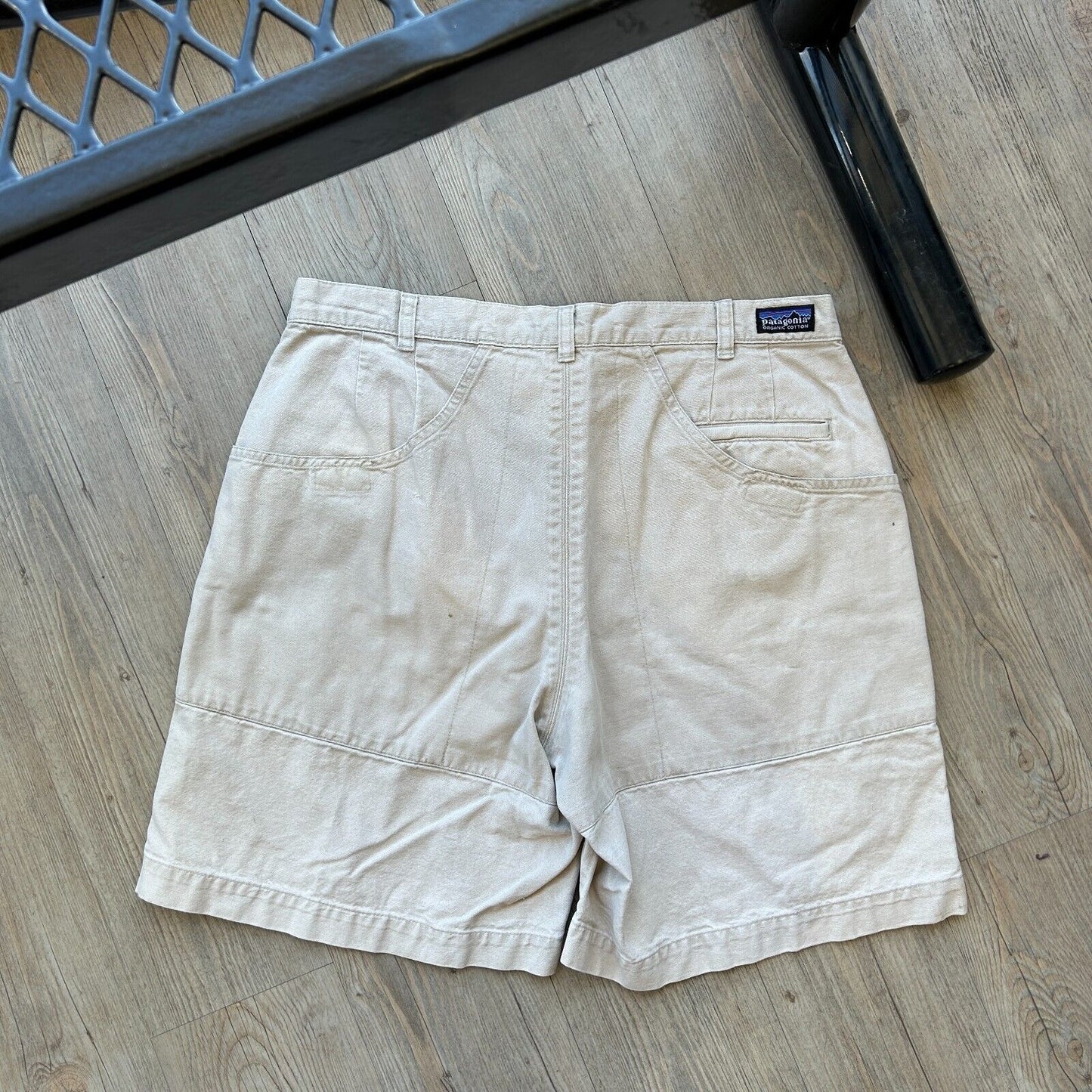 VINTAGE 90s | Patagonia Organic Cotton Canvas Hiking Shorts sz W34