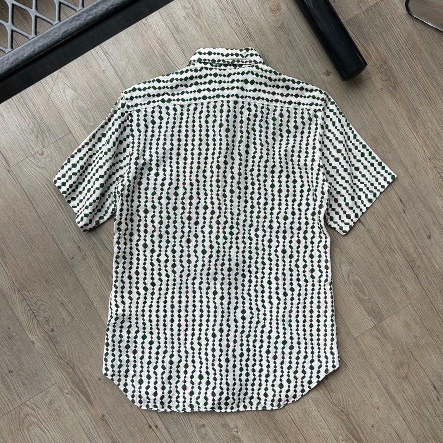 2002 Comme Des Garcons Homme | Linen Button Down Shirt sz M