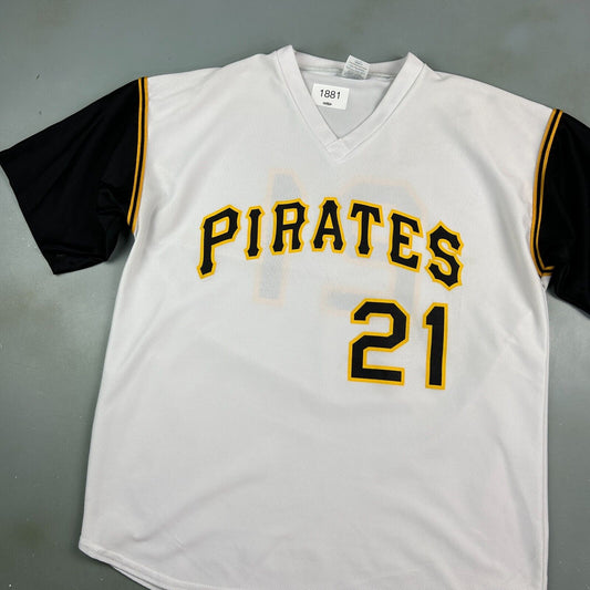 VINTAGE | Pittsburgh Pirates MLB Baseball Jersey T-Shirt sz XL Adult