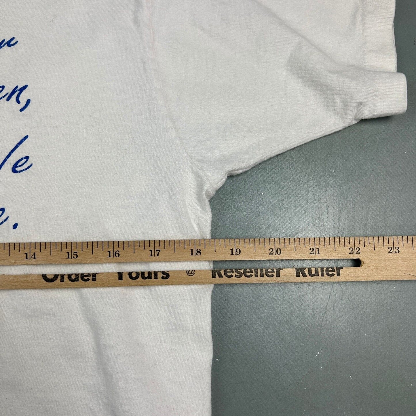 VINTAGE 90s | Recycle Yourself Kidney Foundation T-Shirt sz S-M Adult