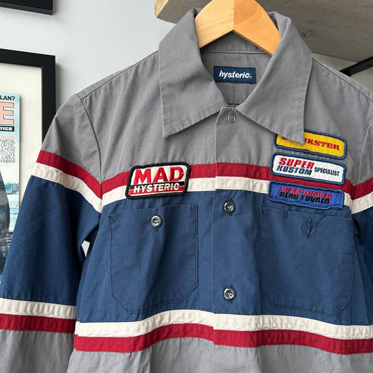 VINTAGE | Hysteric Glamour Mechanic Button Down Shirt sz XS/S