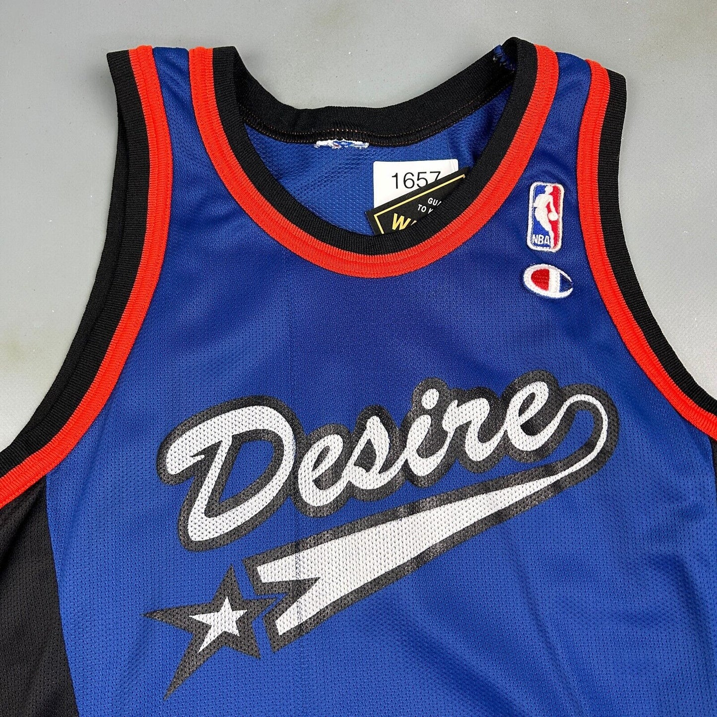 VINTAGE 90s | DESIRE Champion Basketball Jersey sz S-M Adult