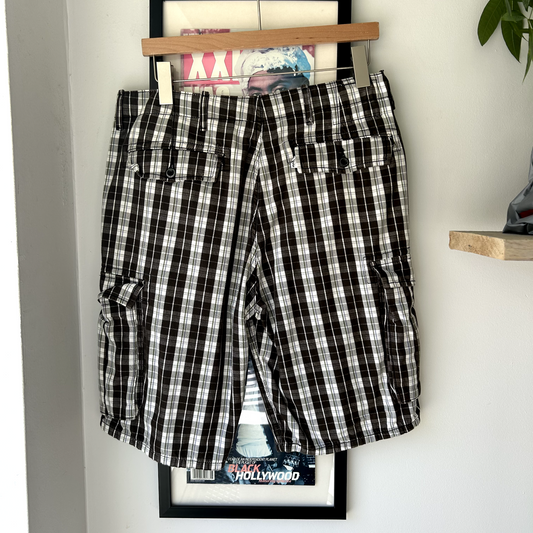 Vintage Y2K Levi's Plaid Shorts Light Weight sz Mens W34