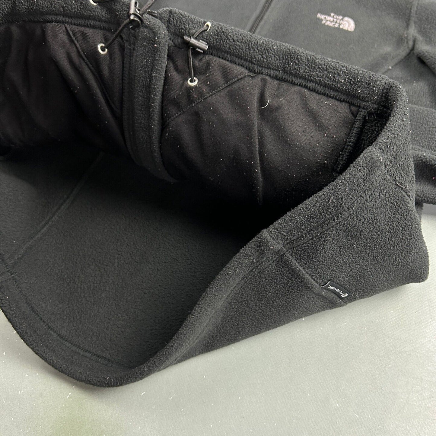 VINTAGE The North Face Black Tech Fleece Sweater sz Small Womens Adult
