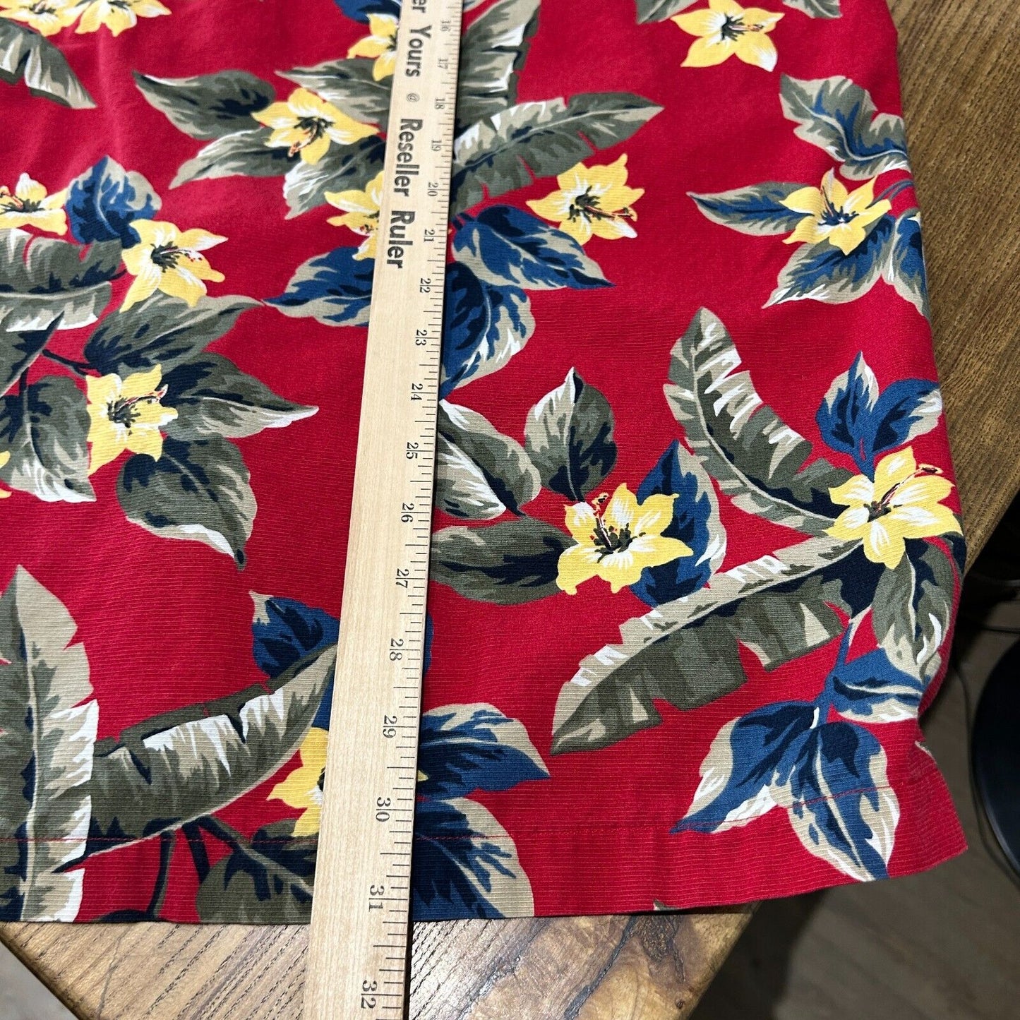 VINTAGE | Chaps RL Hawaiian Short Sleeve Button Down Shirt sz L-XL