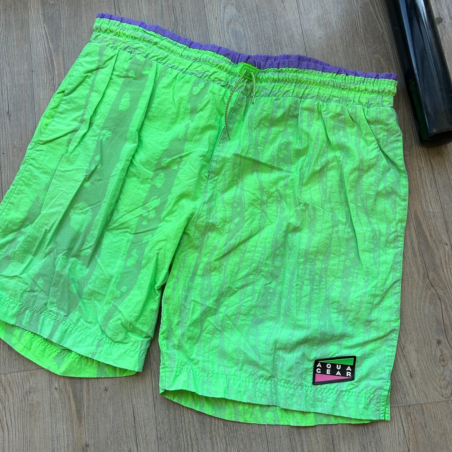 VINTAGE 90s | Nike Aqua Gear Board Shorts sz XXL