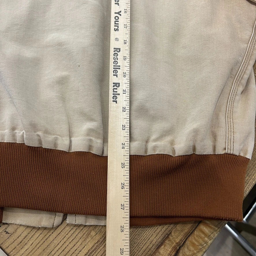 VINTAGE | Carhartt Sun Faded Thrashed Santa Fe Bomber Jacket sz L