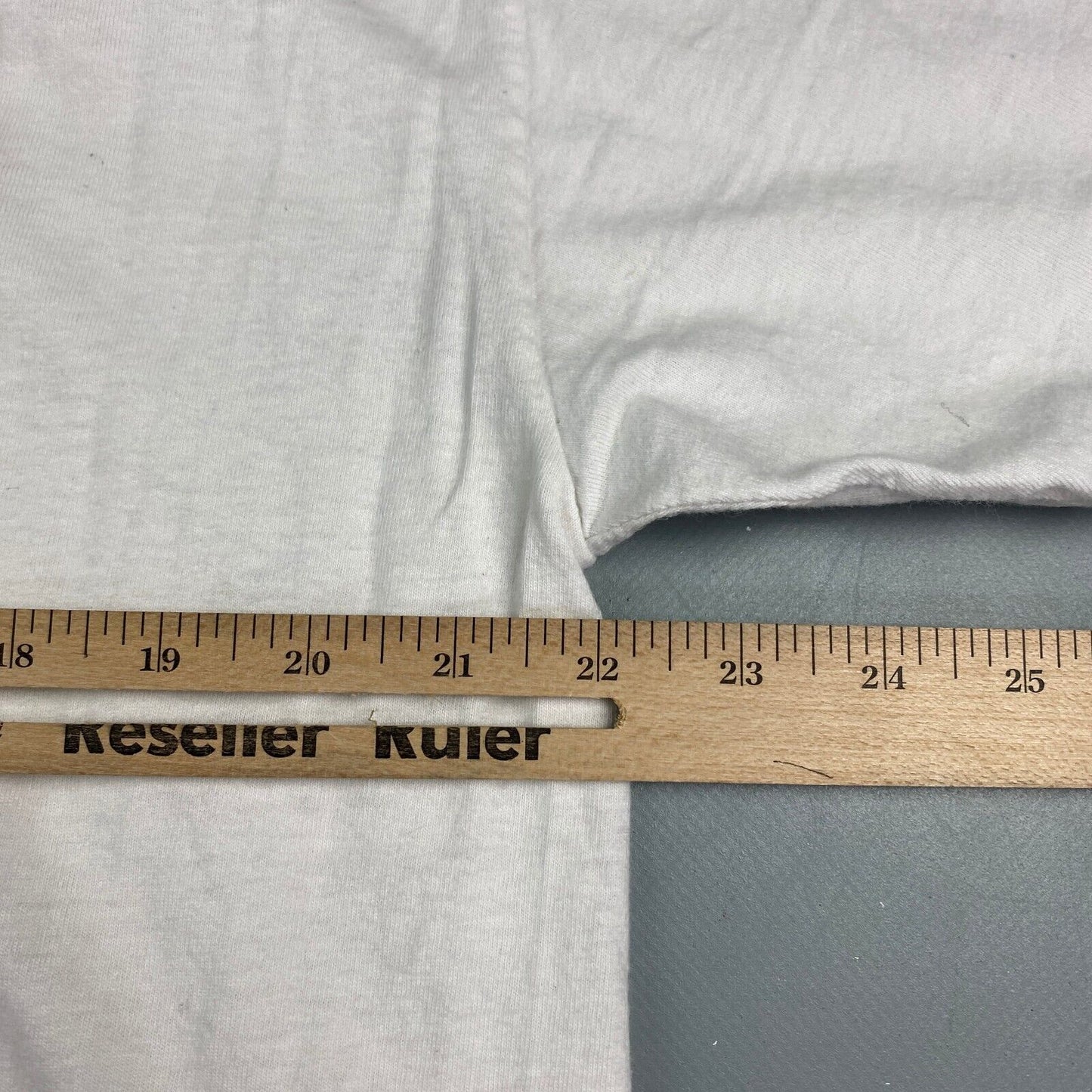 VINTAGE 90s Zebco Rhino Glow Tip Rods White T-Shirt sz XL Adult