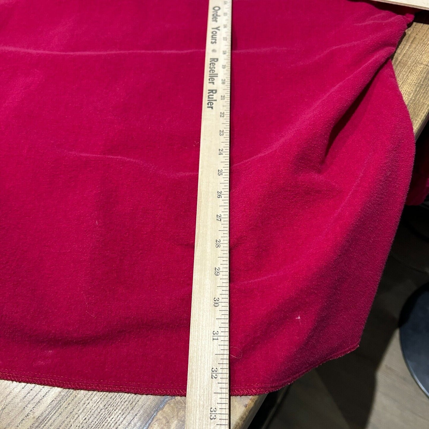 VINTAGE 90s | IDEAL Red Chamois Cloth Button Down Shirt sz XXL Adult