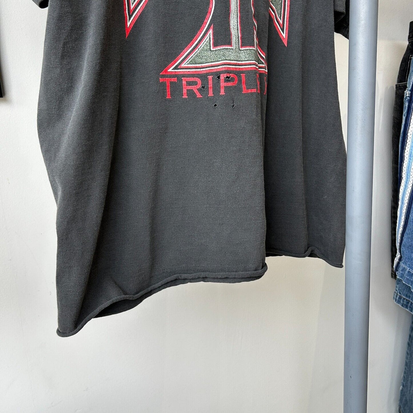 VINTAGE 2001 | WWF TRIPLE H The Game Wrestling T-Shirt sz L Adult