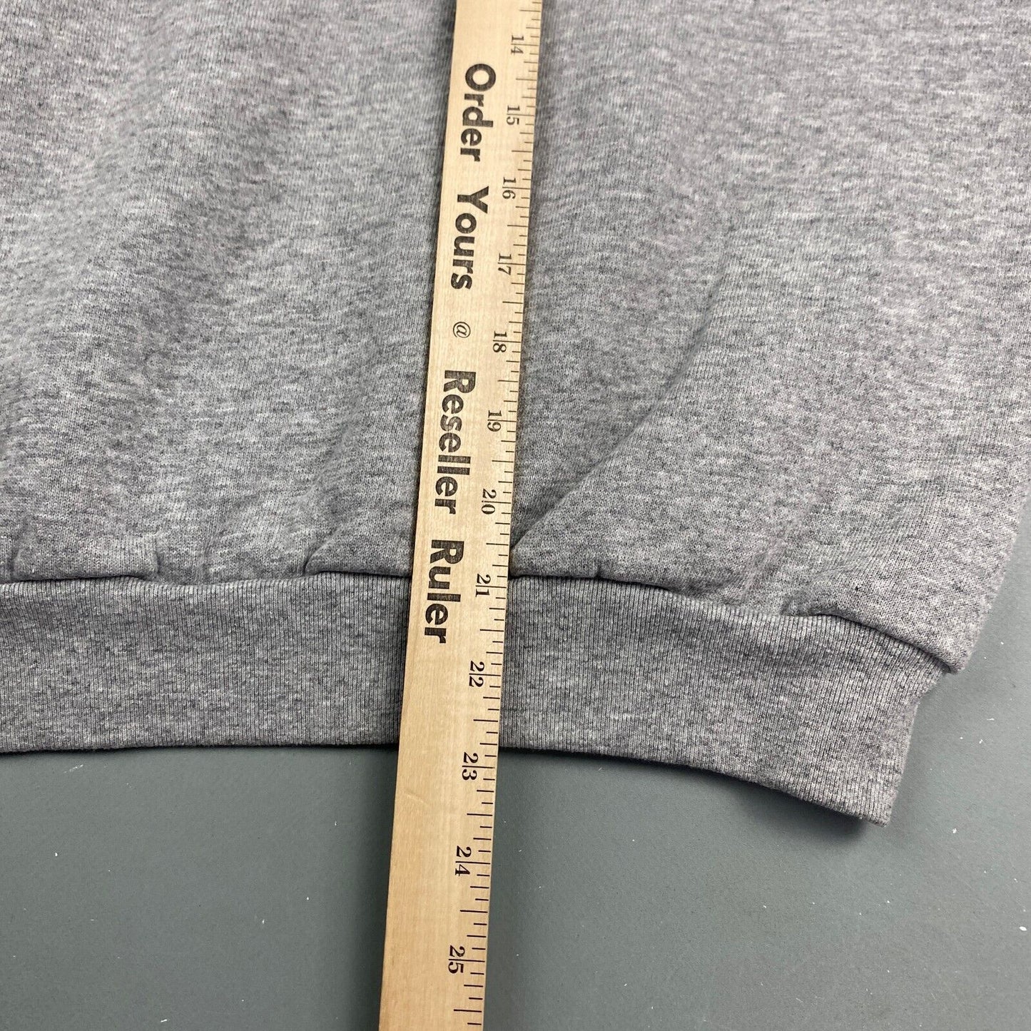 VINTAGE 90s Blank Grey Crewneck Sweater sz Medium Adult