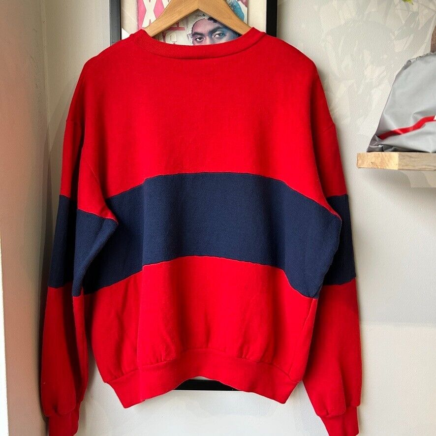 VINTAGE 90s | St Louis Cardinals Baseball Crew Sweater sz XL