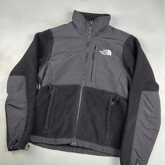 VINTAGE The North Face Black Denali Fleece Sweater sz XXS Womens Adult