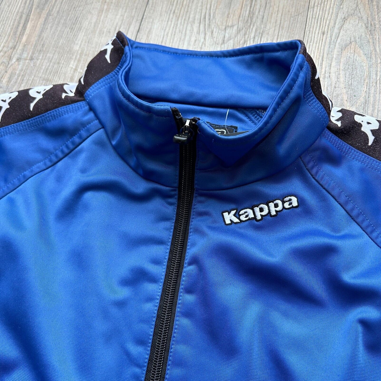 VINTAGE Y2K | KAPPA Blue Full Zip Track Jacket sz M/L Adult