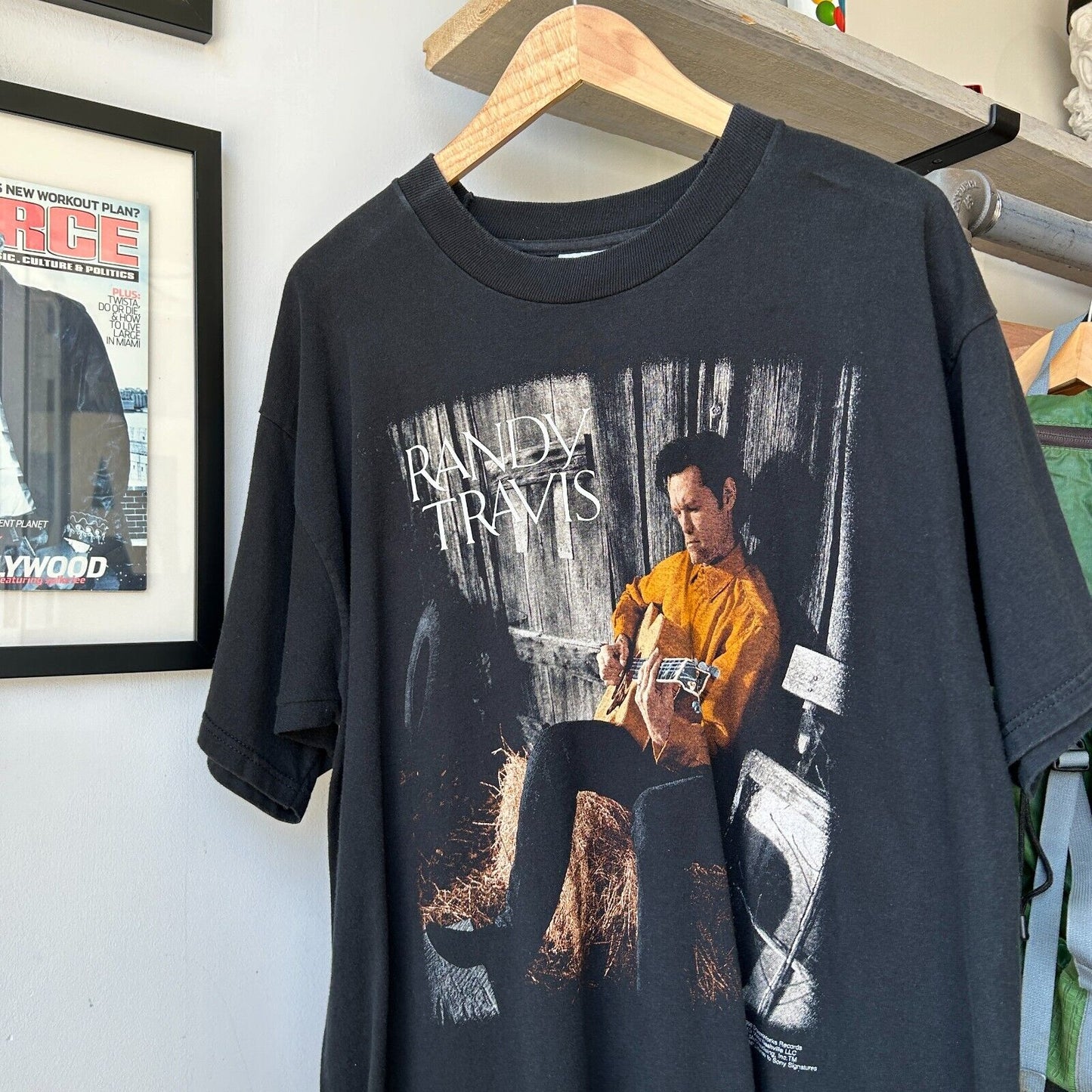 VINTAGE 90s | Randy Travis You & You Alone Band T-Shirt sz L