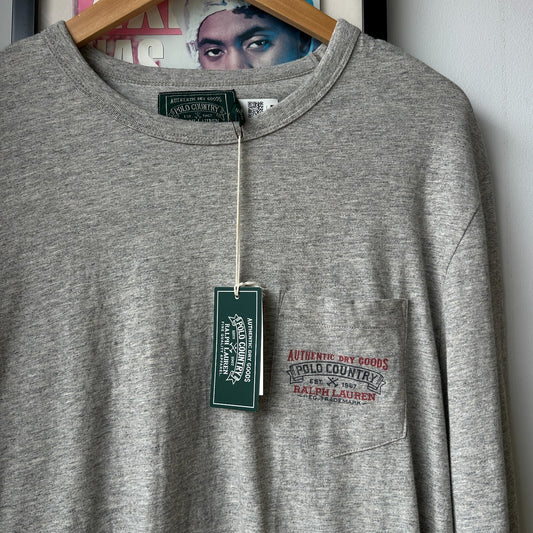 NWT Ralph Lauren POLO COUNTRY Long Sleeve T-Shirt sz L